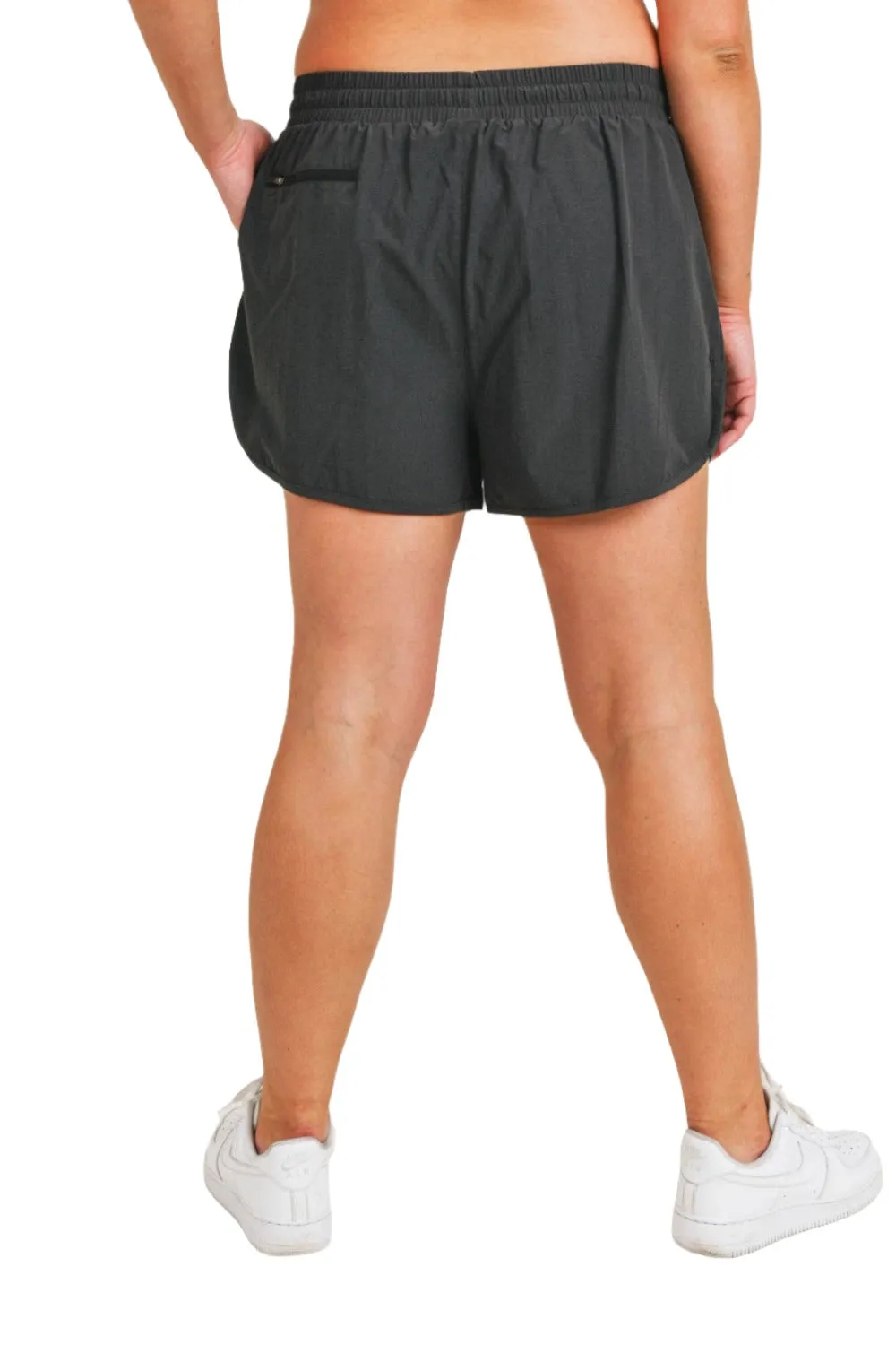 Mono B High Waist Double Dolphin Shorts APH2982