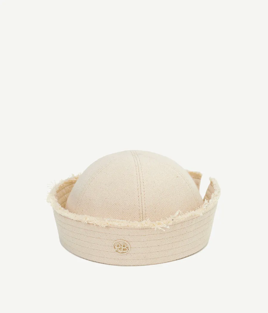 Monogram-embellished Sailor Hat