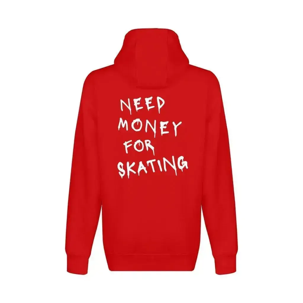 Need Money For Skating Unisex Full Zip Hoodie