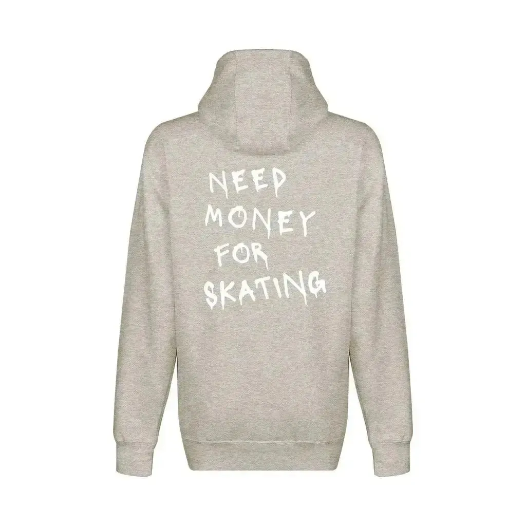 Need Money For Skating Unisex Full Zip Hoodie