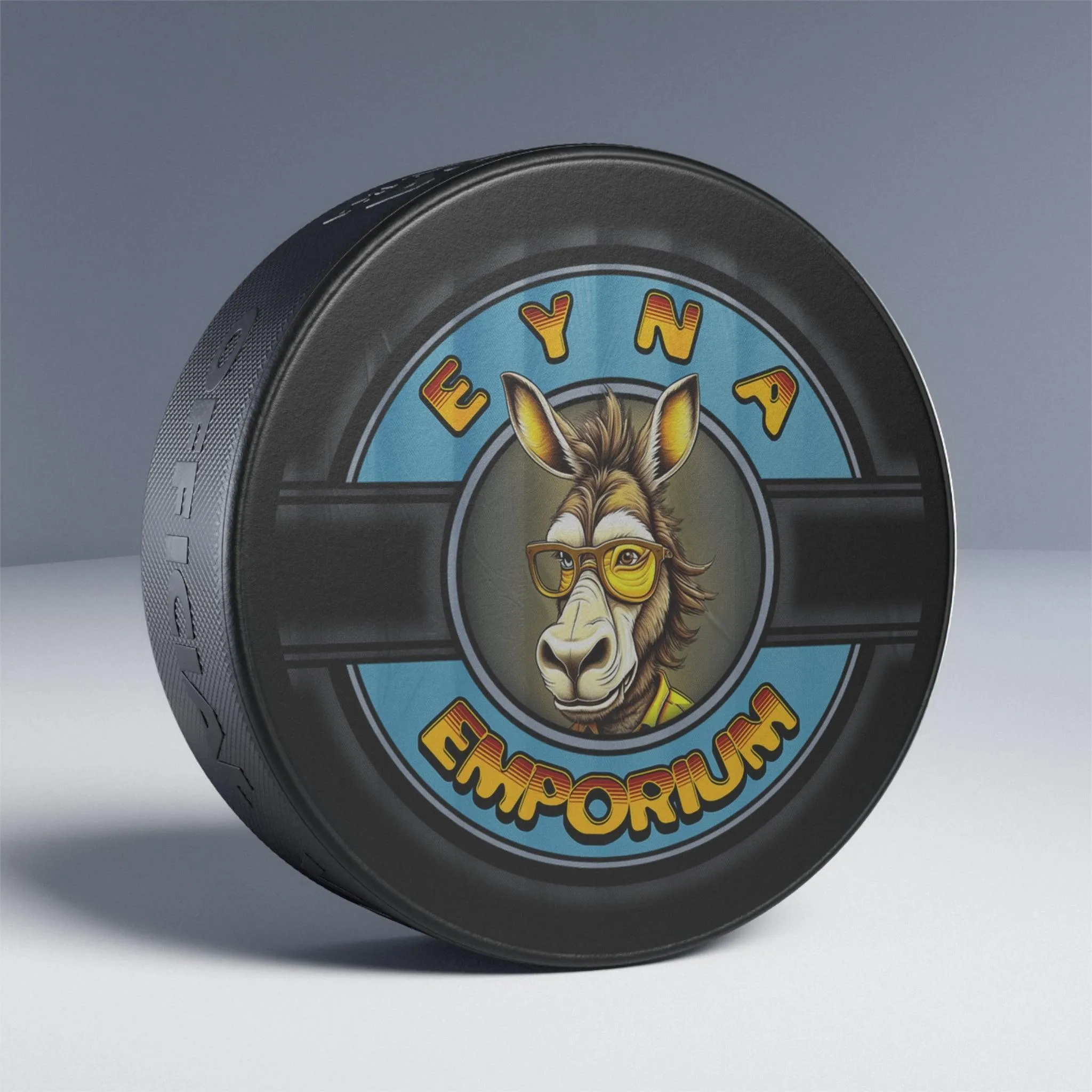 Official EYNA Brand Hockey Puck