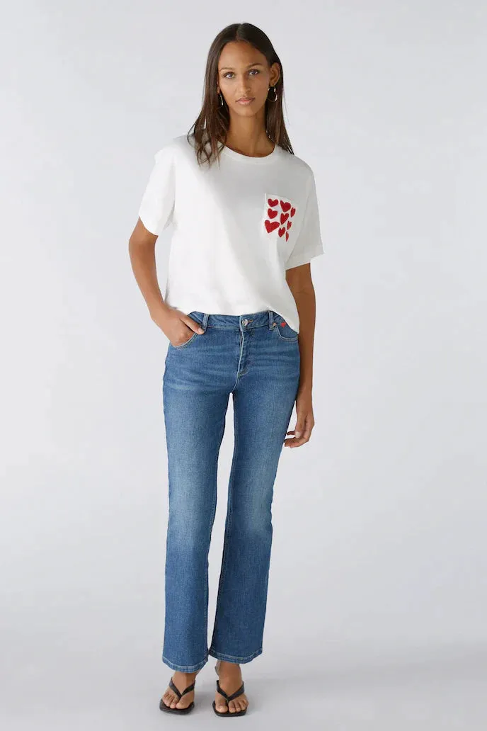 Oui Heart Pocket T-Shirt