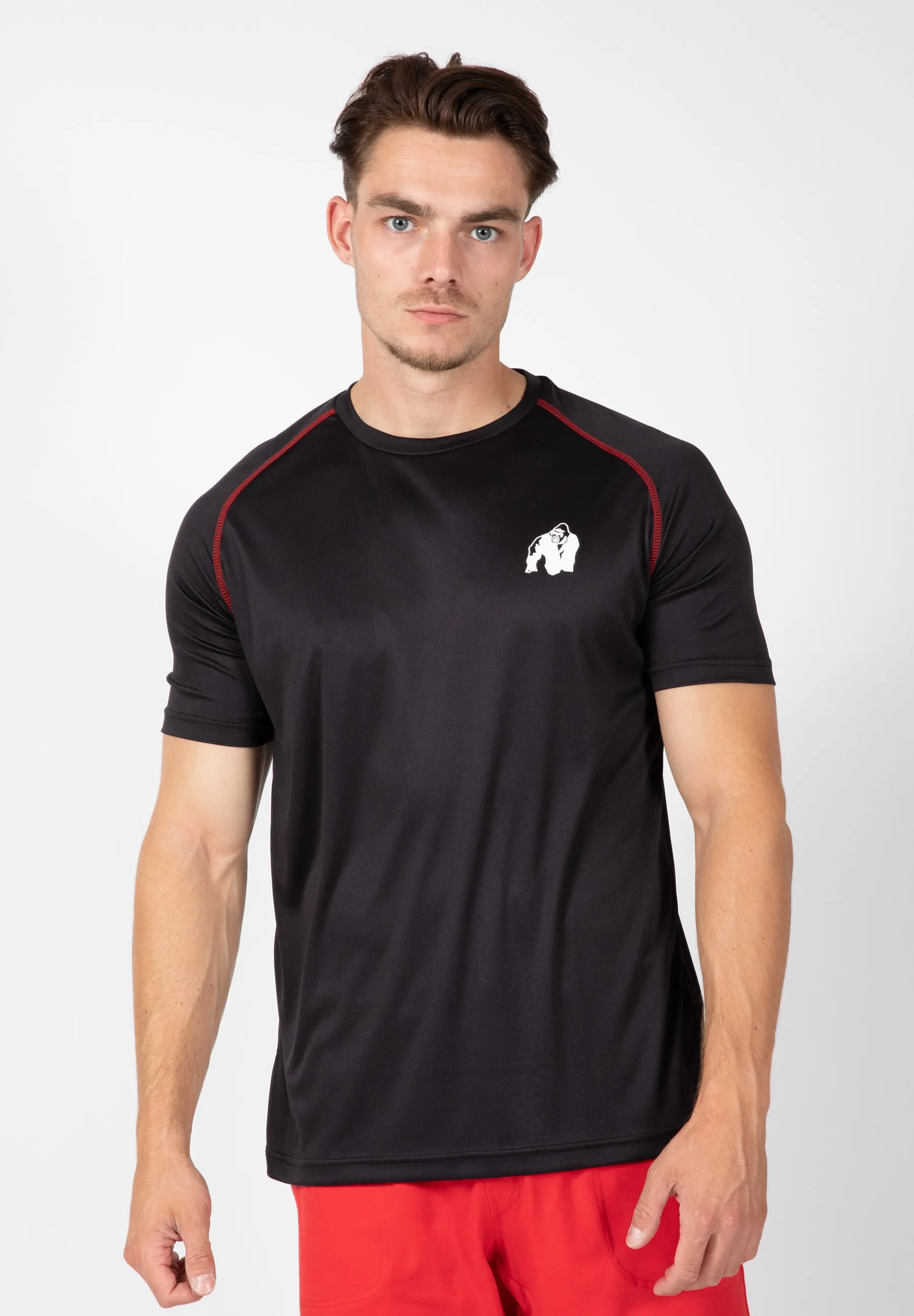 Performance T-Shirt - Black/Red