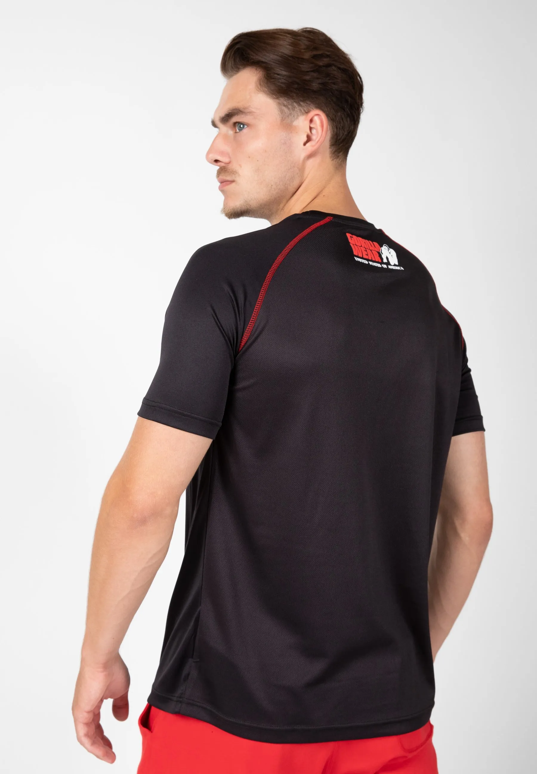 Performance T-Shirt - Black/Red