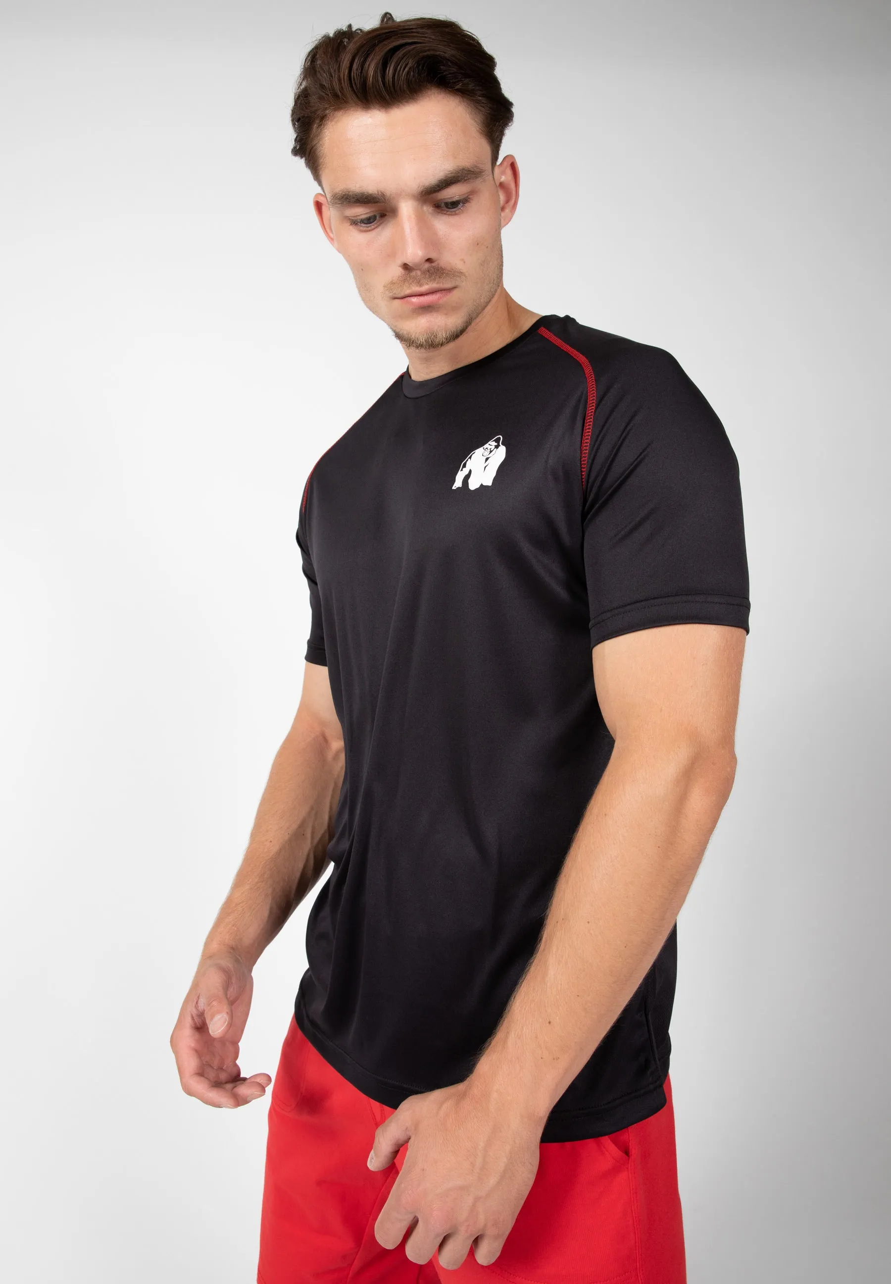 Performance T-Shirt - Black/Red