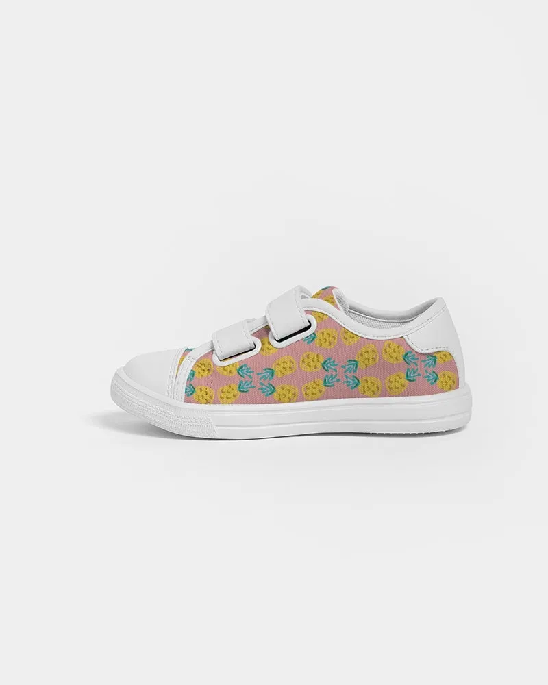 Pineapple Twin Kids Velcro Sneaker