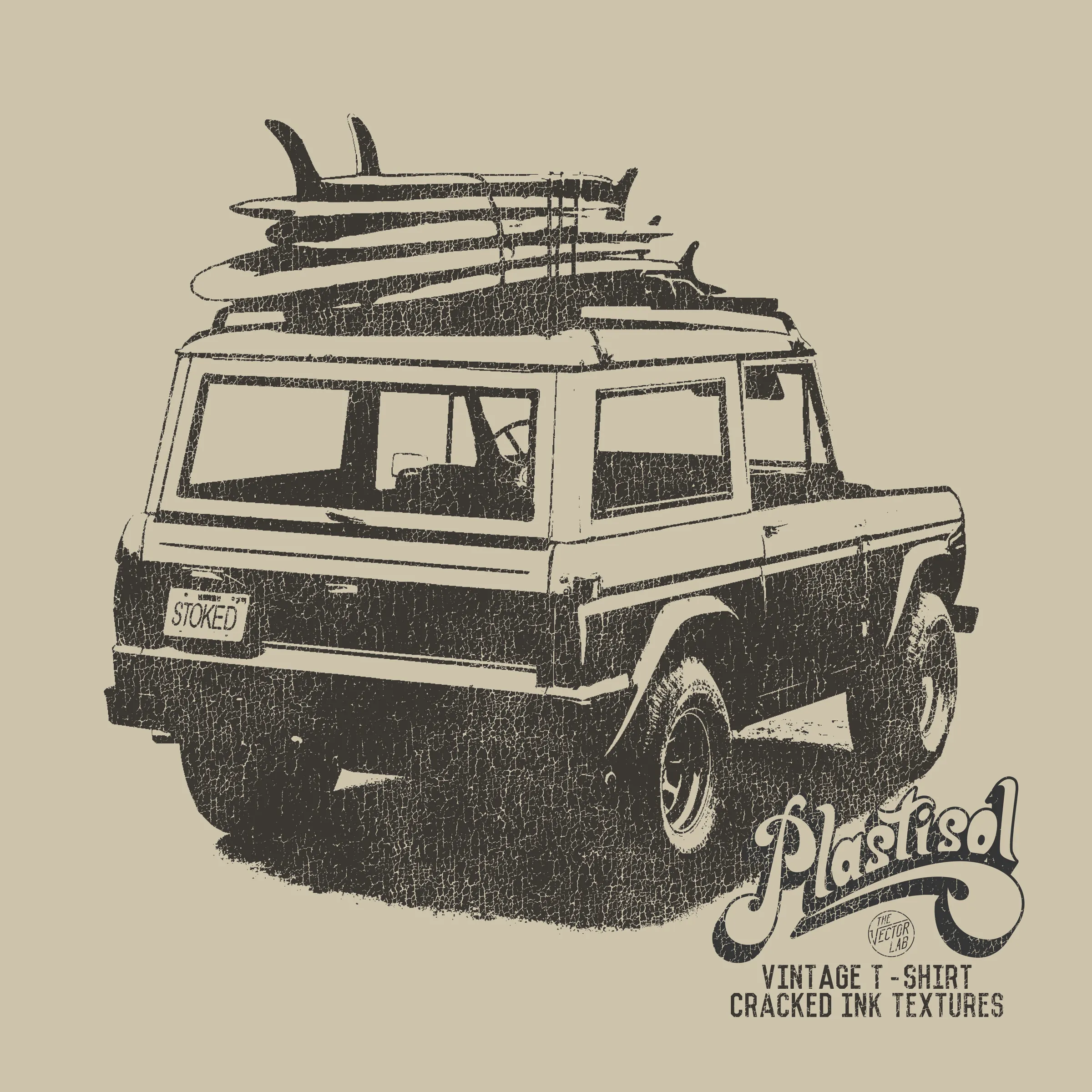 Plastisol: Vintage T-Shirt Textures