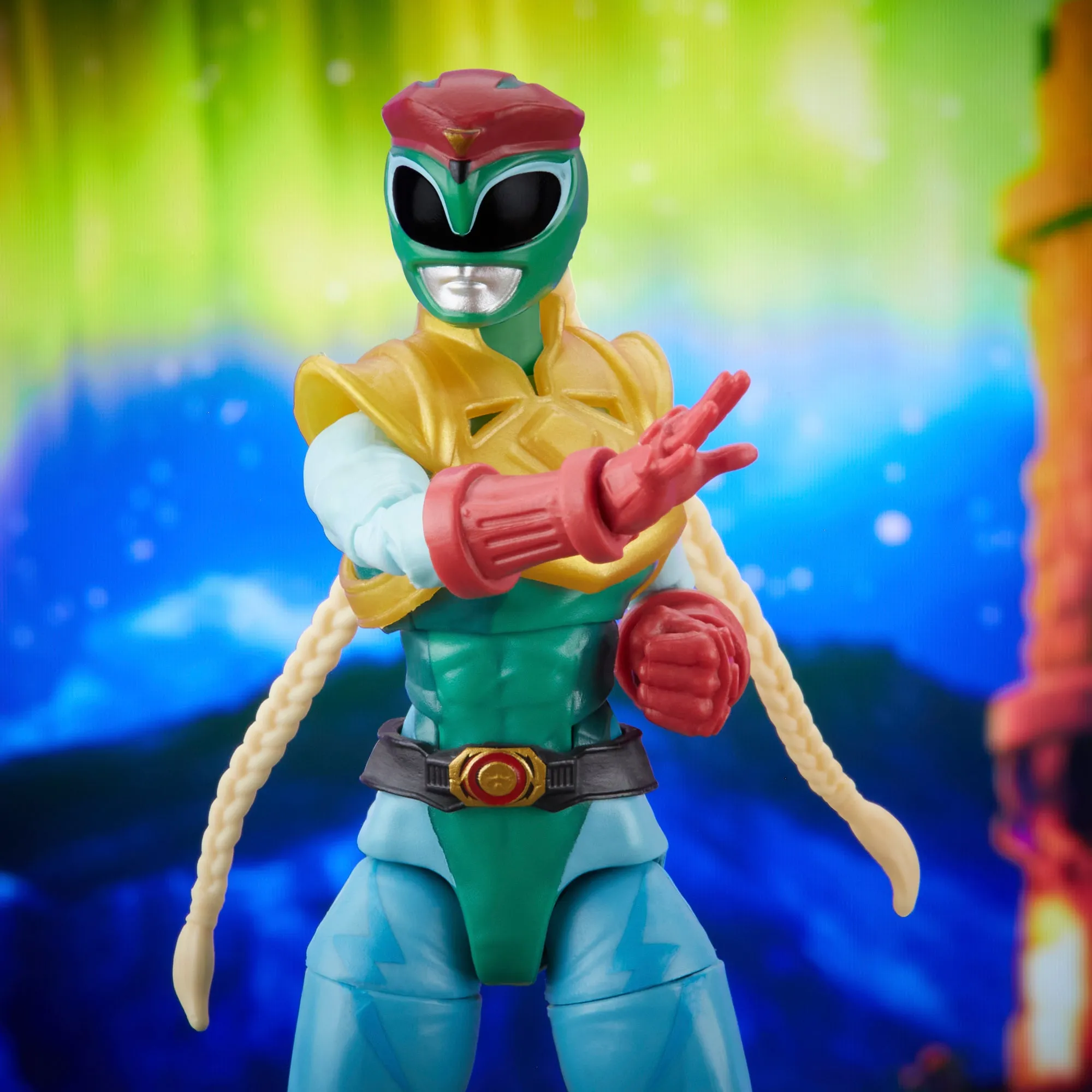 Power Rangers X Street Fighter Lightning Collection Morphed Cammy Stinging Crane Ranger