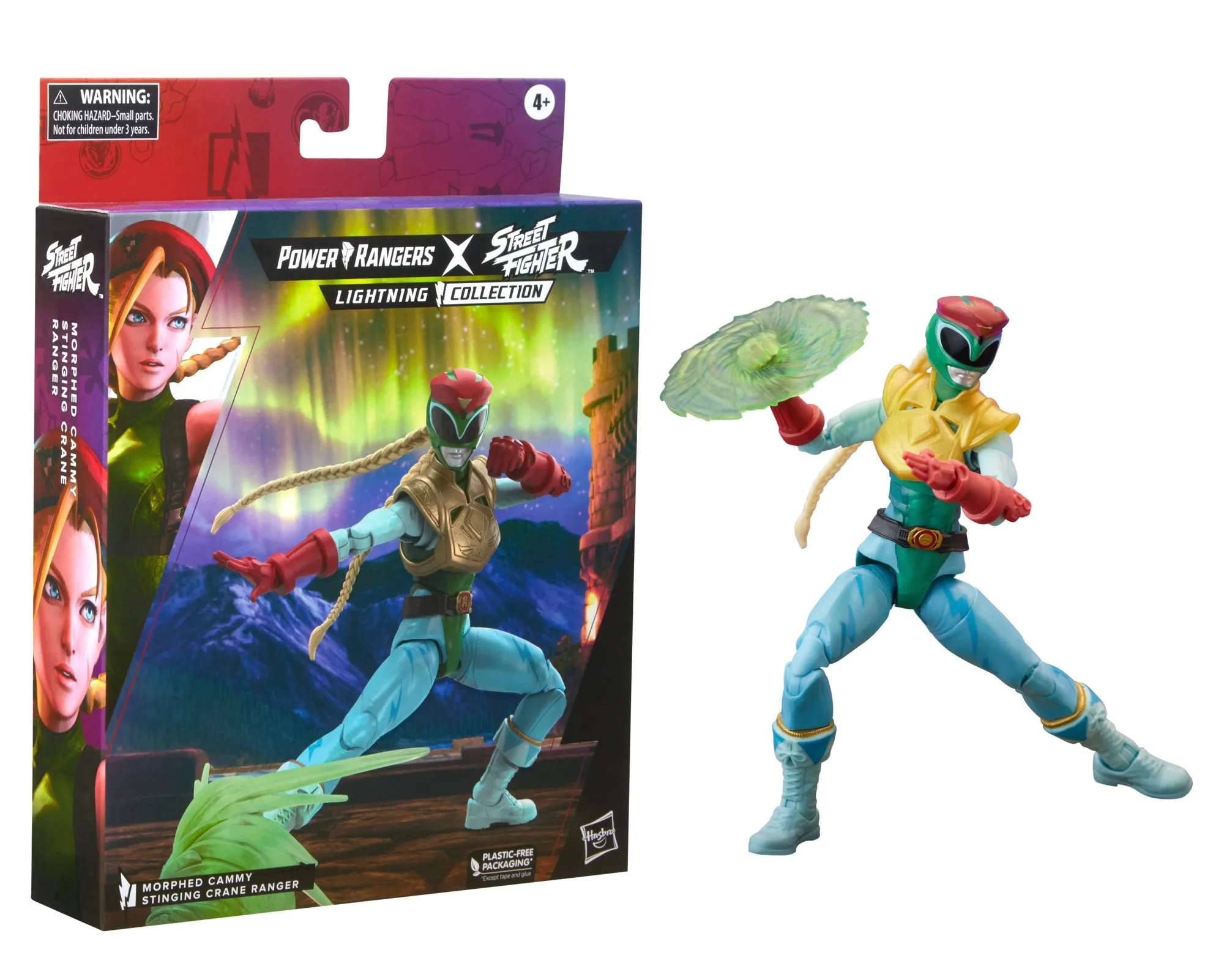 Power Rangers X Street Fighter Lightning Collection Morphed Cammy Stinging Crane Ranger