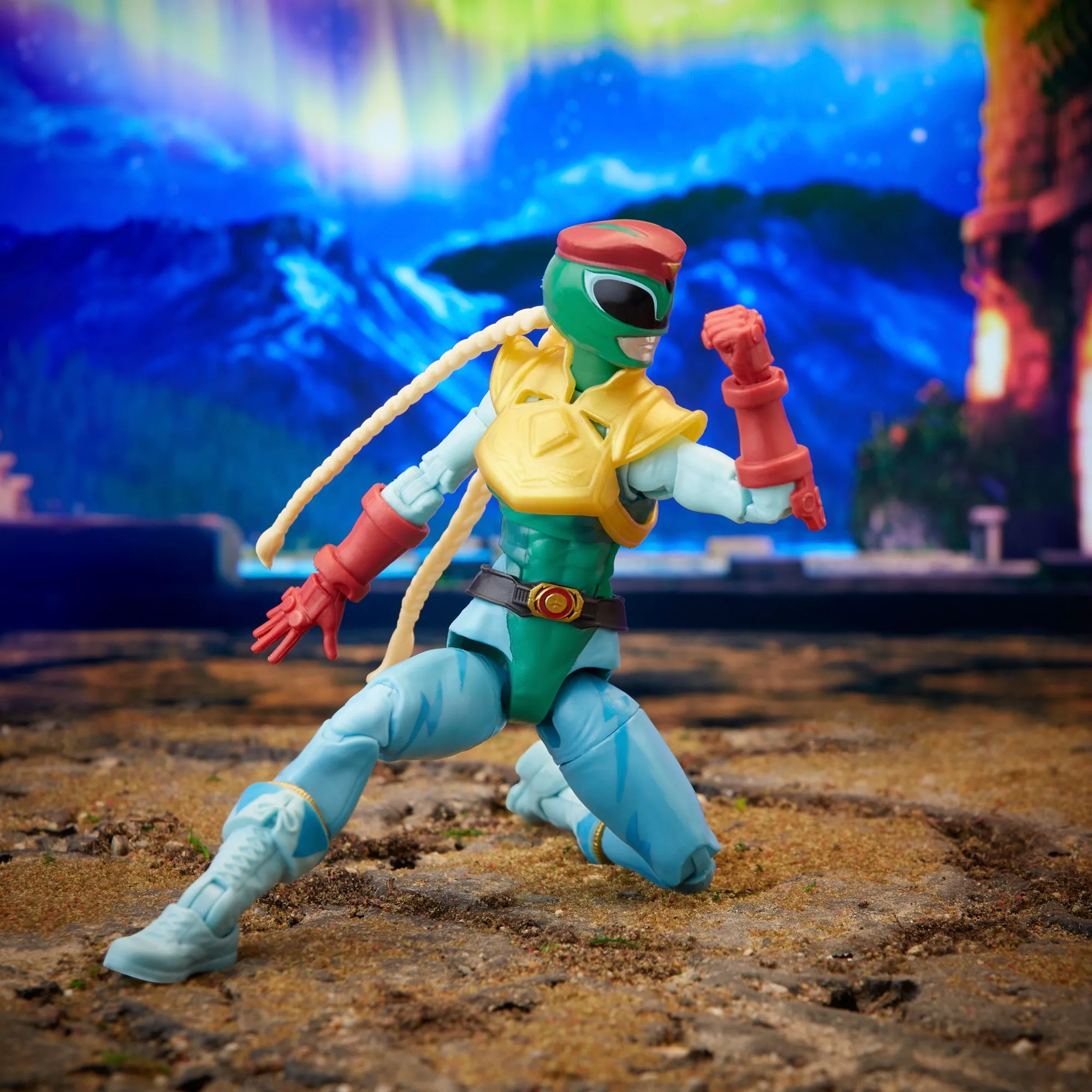 Power Rangers X Street Fighter Lightning Collection Morphed Cammy Stinging Crane Ranger