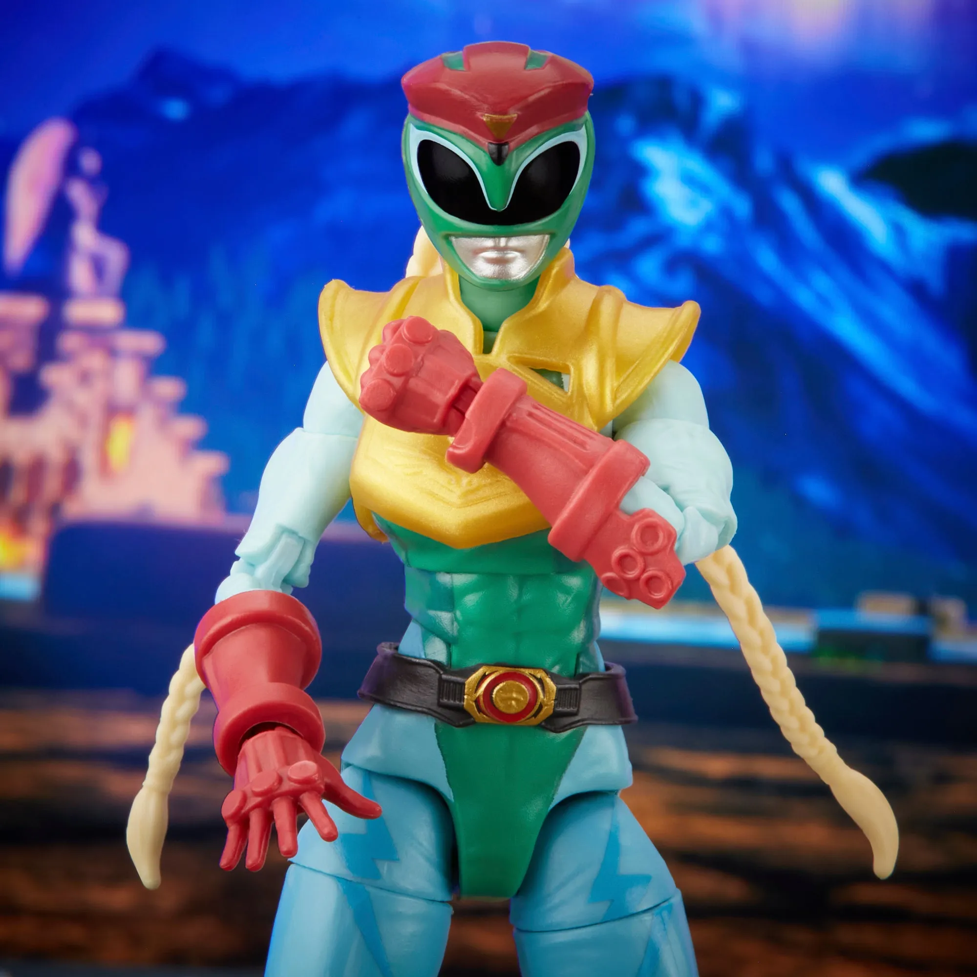 Power Rangers X Street Fighter Lightning Collection Morphed Cammy Stinging Crane Ranger