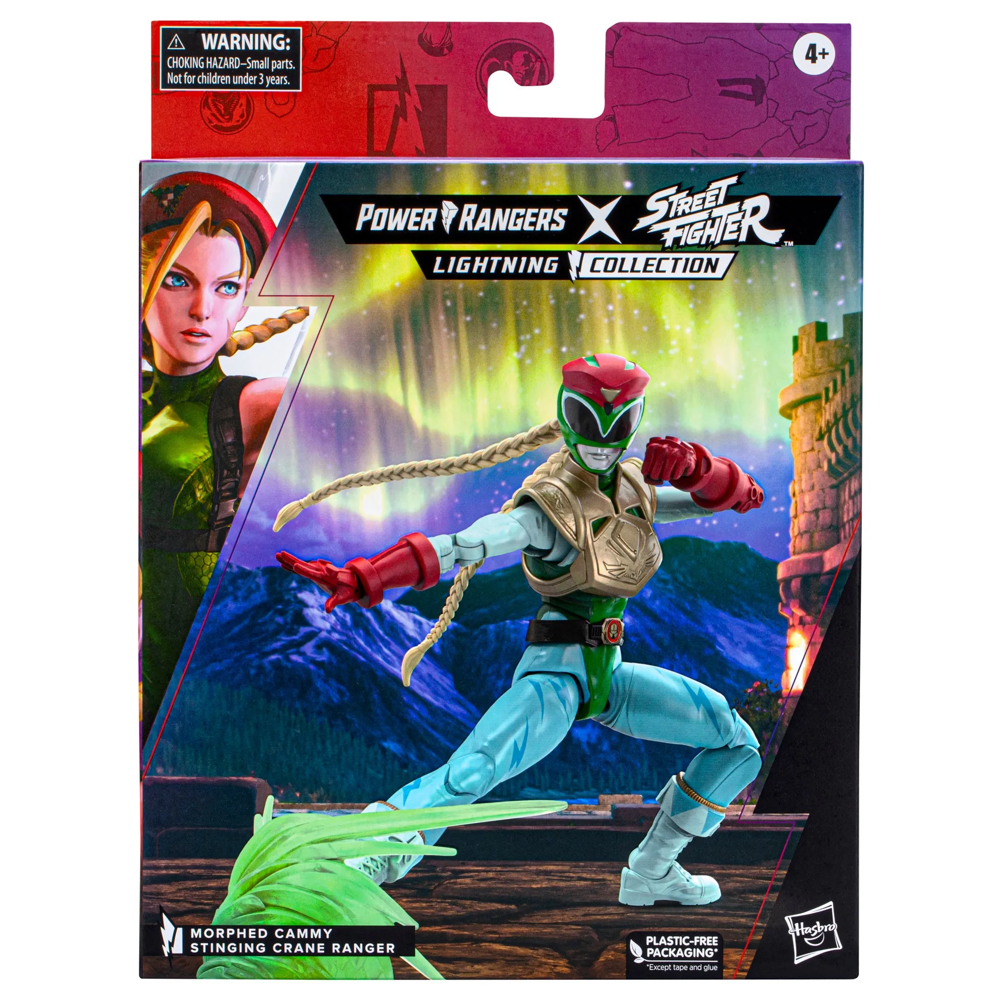 Power Rangers X Street Fighter Lightning Collection Morphed Cammy Stinging Crane Ranger