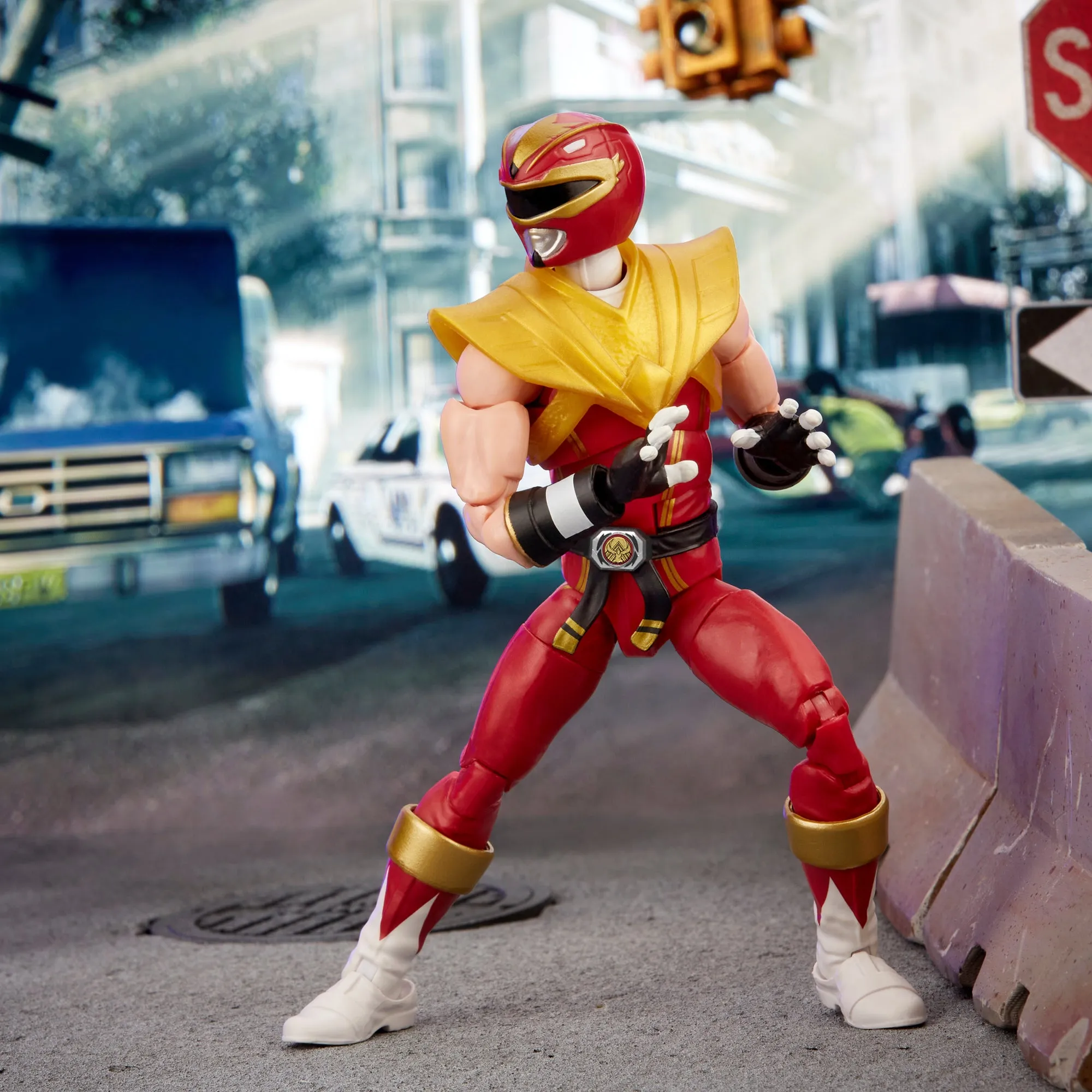 Power Rangers X Street Fighter Lightning Collection Morphed Ken Soaring Falcon