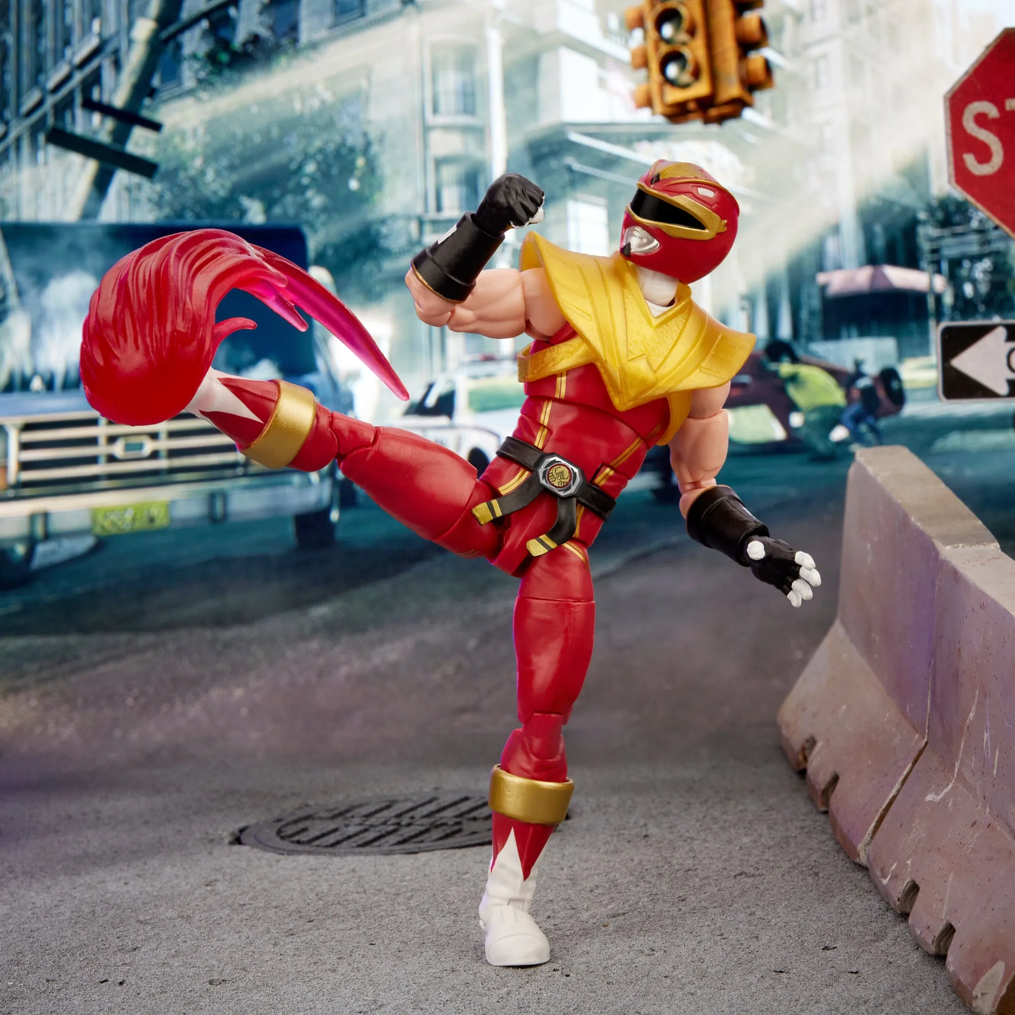 Power Rangers X Street Fighter Lightning Collection Morphed Ken Soaring Falcon