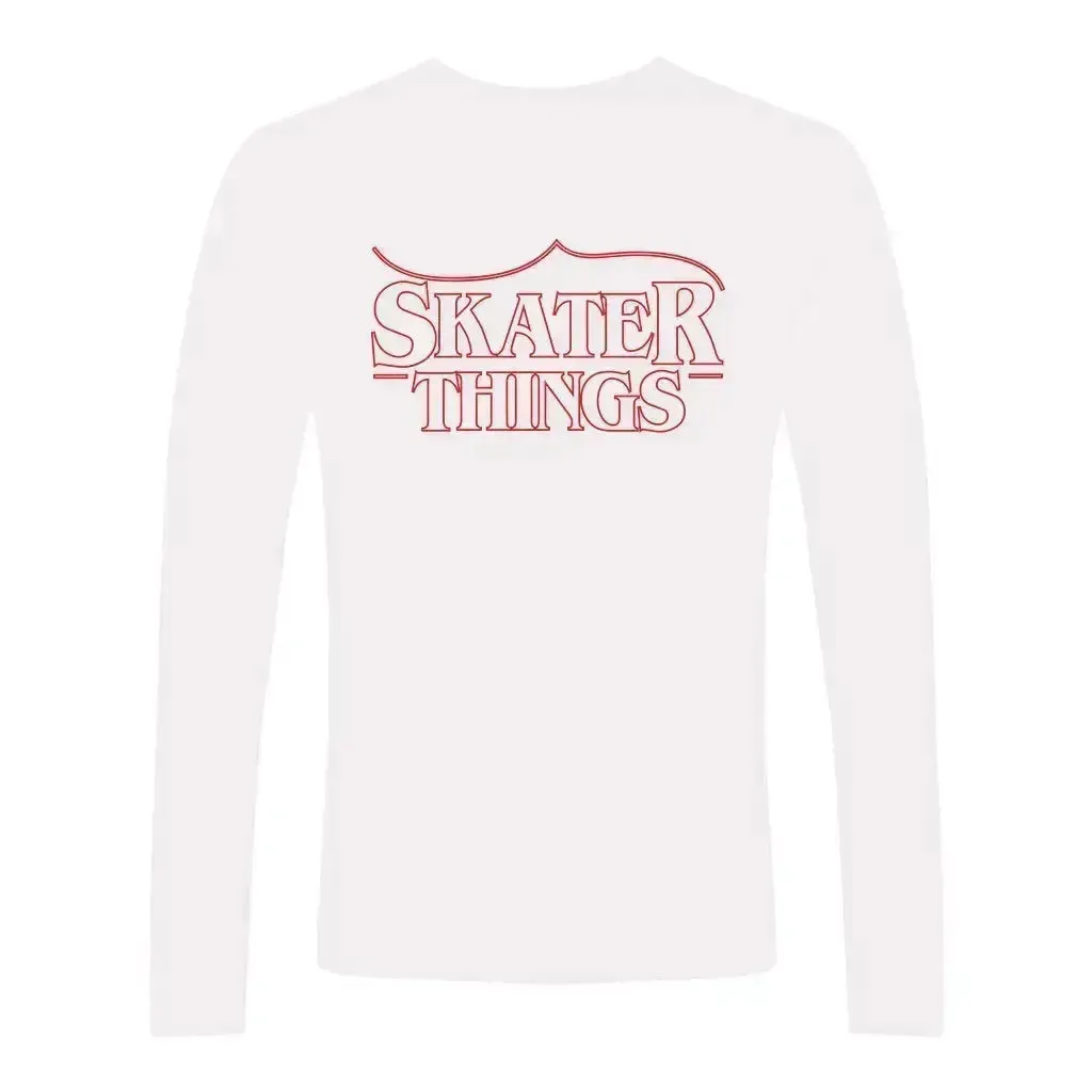 Skater Things Unisex Cotton Long Sleeve Crew