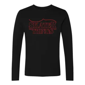 Skater Things Unisex Cotton Long Sleeve Crew