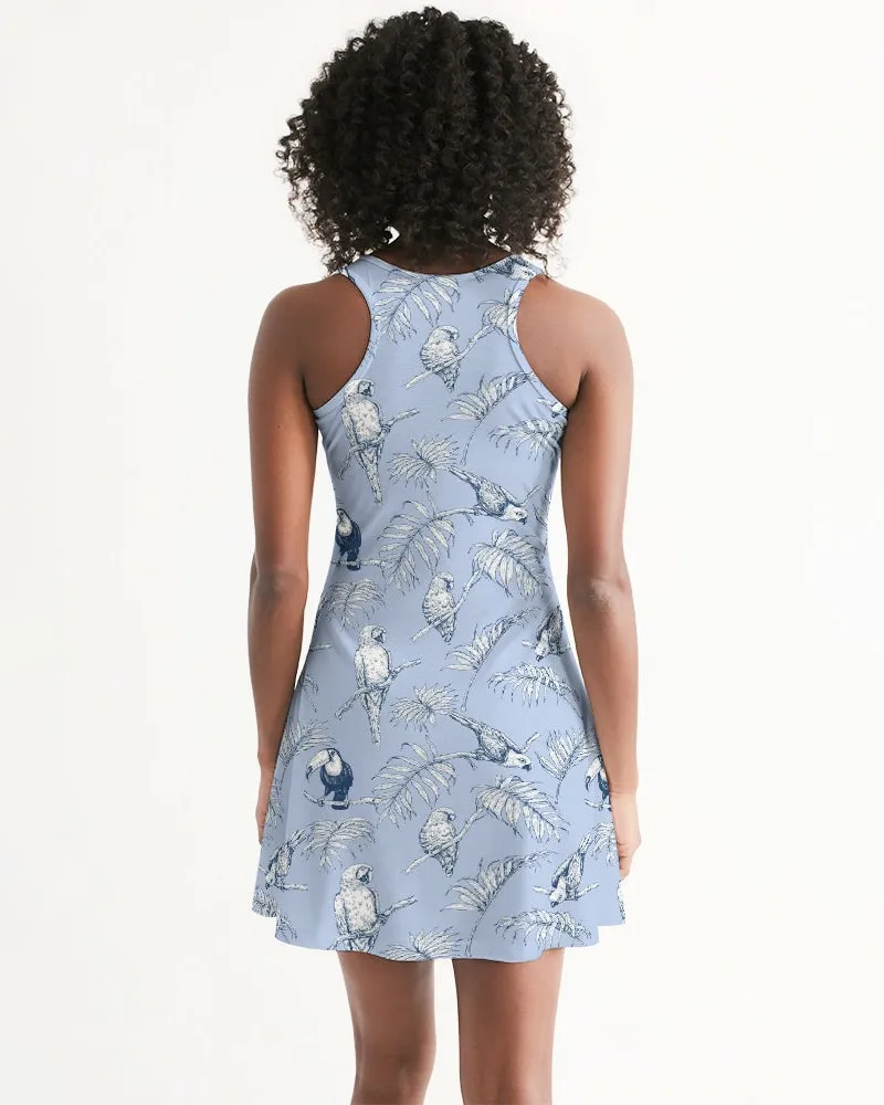 SMF Birds Feminine Racerback Dress