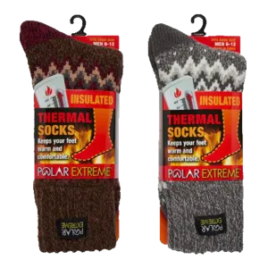 Socks-Men's Polar Extreme Heat Sock, Snow