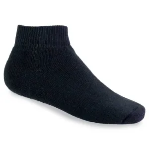 Stone Peak Adult No-show Sport Socks - Black 3pk