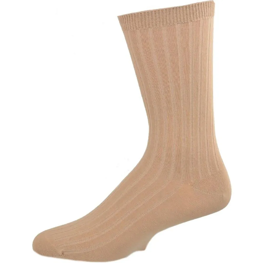 Teen's Crew Socks - Classic Dress Uniform Ribbed 3-Pair Packs