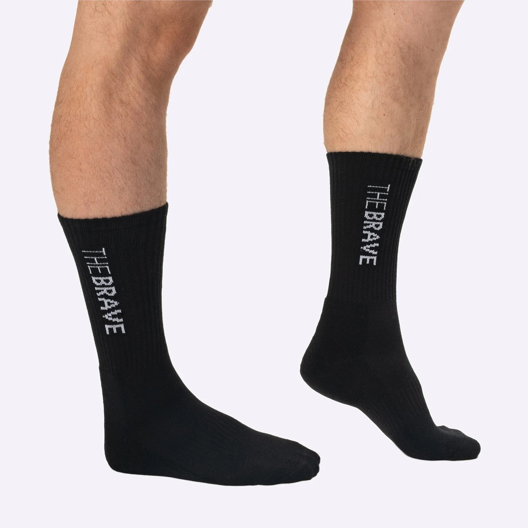 THE BRAVE - SLIDE SOCKS - 3PK - GREY/WHITE/BLACK