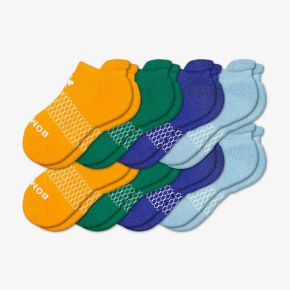 Youth Solids Ankle Sock 8-Pack